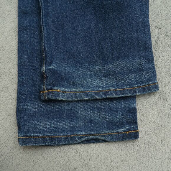 Abercrombie & Fitch Jeans Women's Size 8R Blue Mid-Rise Erin Straight 32" Inseam - Picture 16 of 16